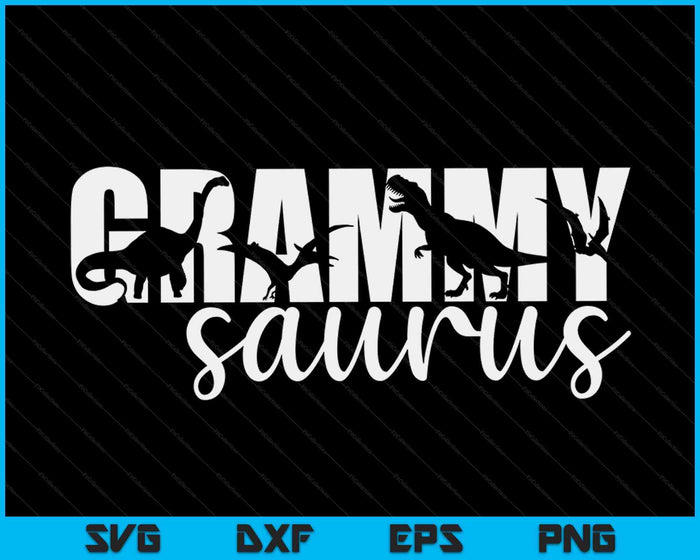 Grammysaurus T rex Dinosaur Grammy Saurus Mother's Day SVG PNG Digital Cutting Files