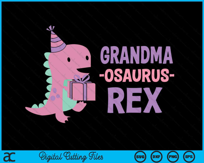Grandma Dinosaur Family Matching Birthday SVG PNG Digital Cutting Files Grandma Dinosaur Family Matching Birthday SVG PNG Digital Cutting Files