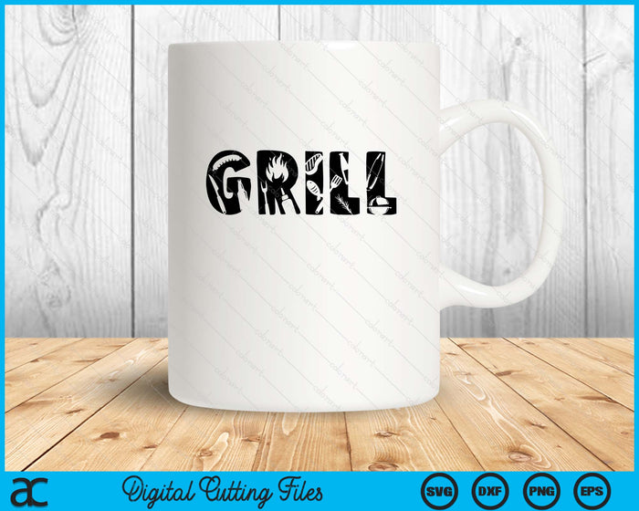 Grill Beer Barbecue BBQ SVG PNG Digital Printable Files Grill Beer Barbecue BBQ SVG PNG Digital Printable Files