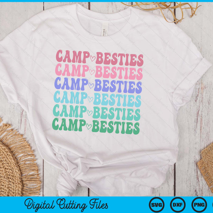 Groovy CAMP BESTIES Girls Campfire Crew Ladies Team Cousin SVG PNG Digital Printable Files Groovy CAMP BESTIES Girls Campfire Crew Ladies Team Cousin SVG PNG Digital Printable Files