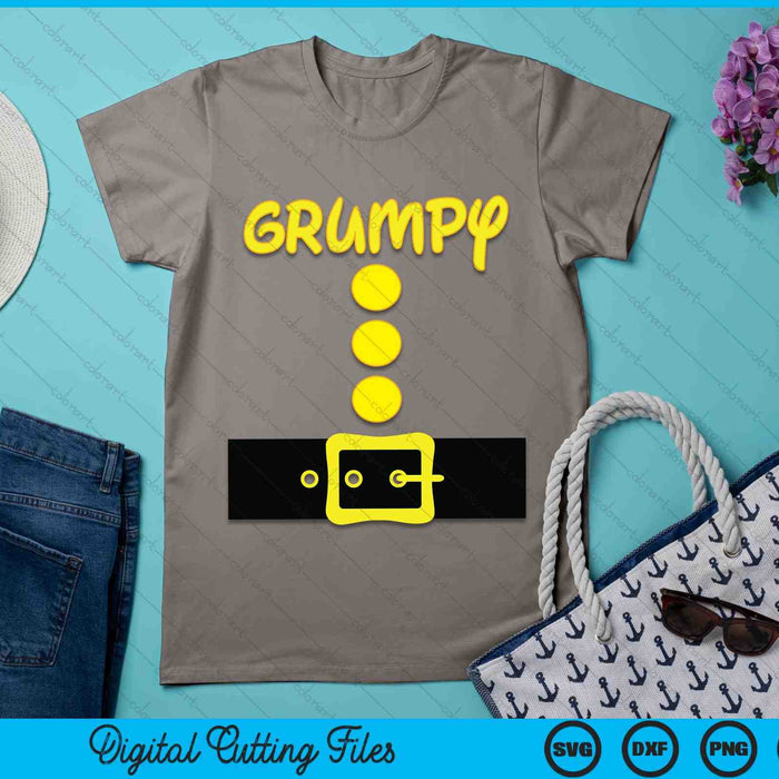 Grumpy Dwarf Easy Halloween Group Costume Dwarf Matching SVG PNG Digital Cutting Files Grumpy Dwarf Easy Halloween Group Costume Dwarf Matching SVG PNG Digital Cutting Files