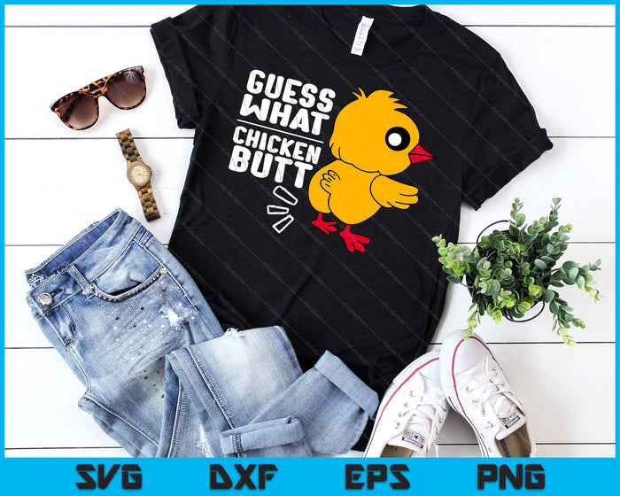 Guess What Chicken Butt for Egg Farming and Hen Rooster Farm SVG PNG Digital Printable Files Guess What Chicken Butt for Egg Farming and Hen Rooster Farm SVG PNG Digital Printable Files