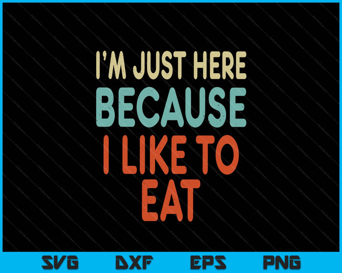 Gym Just Here Because I Like To Eat Fitness Diet SVG PNG Digital Printable Files Gym Just Here Because I Like To Eat Fitness Diet SVG PNG Digital Printable Files