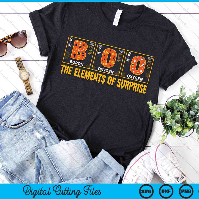 Halloween Boo School Chemistry The Elements Of Surprise SVG PNG Digital Cutting Files Halloween Boo School Chemistry The Elements Of Surprise SVG PNG Digital Cutting Files