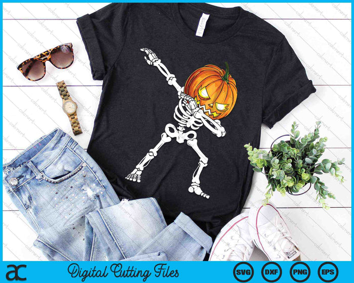 Halloween Dabbing Skeleton Scary Pumpkin SVG PNG Archivos de corte digital Halloween Dabbing Skeleton Scary Pumpkin SVG PNG Archivos de corte digital