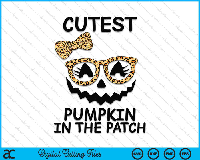 Halloween Cutest Pumpkin In The Patch Girl Halloween Pumpkin SVG PNG Digital Cutting Files Halloween Cutest Pumpkin In The Patch Girl Halloween Pumpkin SVG PNG Digital Cutting Files
