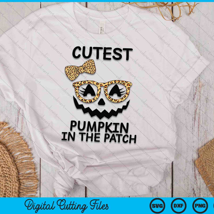 Halloween Cutest Pumpkin In The Patch Girl Halloween Pumpkin SVG PNG Digital Cutting Files Halloween Cutest Pumpkin In The Patch Girl Halloween Pumpkin SVG PNG Digital Cutting Files