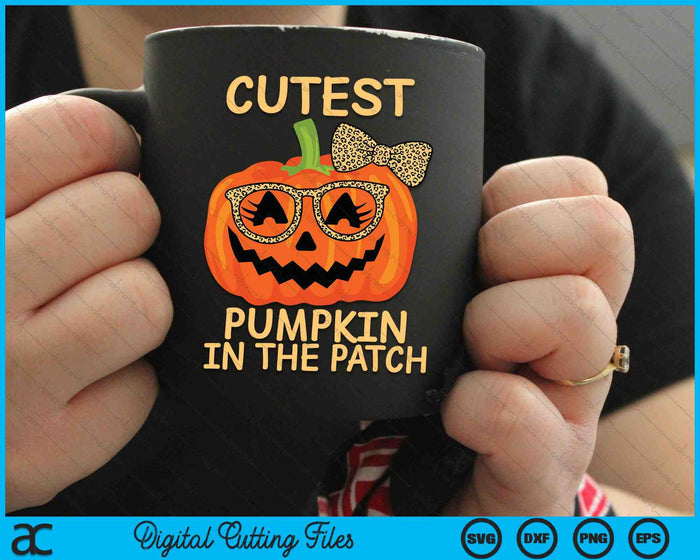 Calabaza más linda de Halloween en The Patch Girl Calabaza de Halloween SVG PNG Archivo de corte digital Calabaza más linda de Halloween en The Patch Girl Calabaza de Halloween SVG PNG Archivo de corte digital