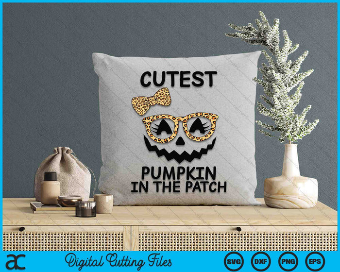 Halloween Cutest Pumpkin In The Patch Girl Halloween Pumpkin SVG PNG Digital Cutting Files Halloween Cutest Pumpkin In The Patch Girl Halloween Pumpkin SVG PNG Digital Cutting Files
