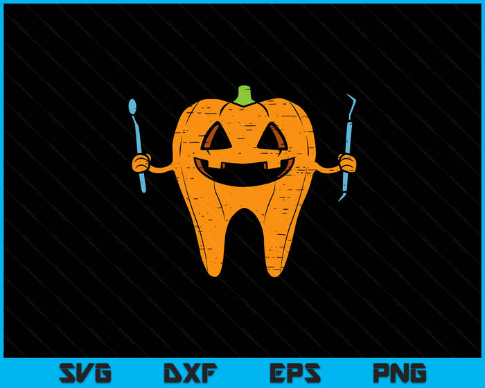 Halloween Dentist Tooth Pumpkin Dental Costume SVG PNG Digital Printable Files Halloween Dentist Tooth Pumpkin Dental Costume SVG PNG Digital Printable Files
