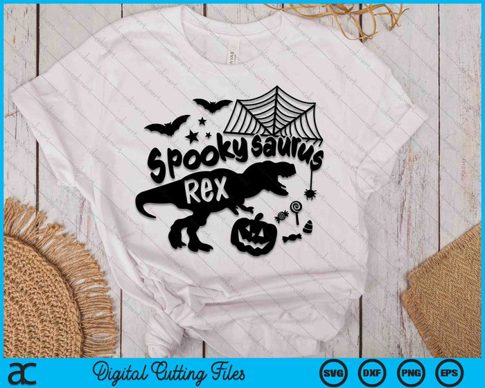 Halloween Dinosaur Spooky Saurus Rex SVG PNG Digital Cutting Files Halloween Dinosaur Spooky Saurus Rex SVG PNG Digital Cutting Files