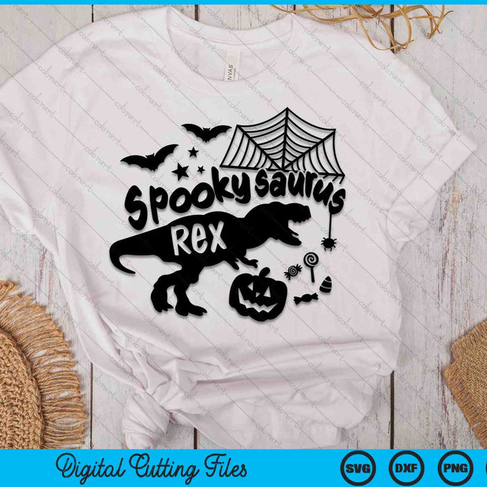 Halloween Dinosaur Spooky Saurus Rex SVG PNG Digital Cutting Files Halloween Dinosaur Spooky Saurus Rex SVG PNG Digital Cutting Files