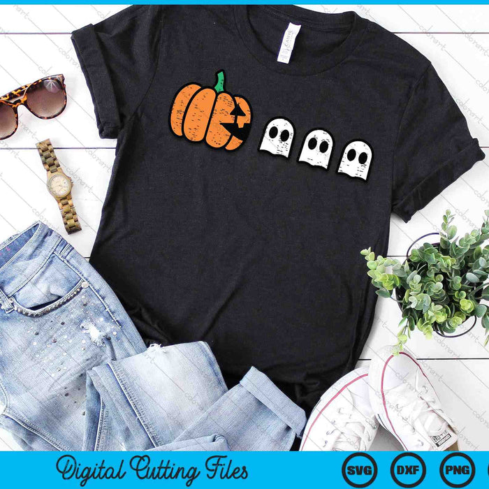 Halloween Gamer Pumpkin Eating Ghost Costume Men Boys Kids SVG PNG Digital Cutting File Halloween Gamer Pumpkin Eating Ghost Costume Men Boys Kids SVG PNG Digital Cutting File