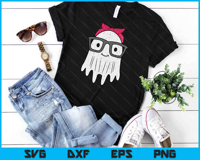 Halloween Ghost Glasses Cute Costume Girl Kids Toddler Women SVG PNG Digital Cutting File Halloween Ghost Glasses Cute Costume Girl Kids Toddler Women SVG PNG Digital Cutting File