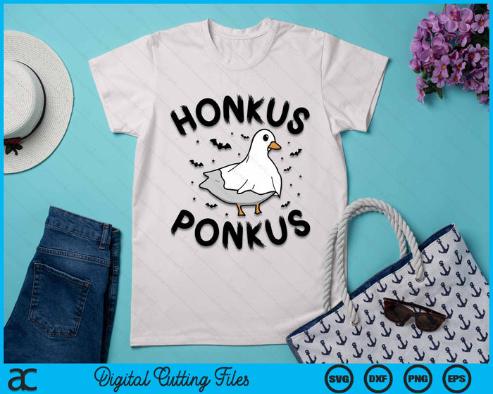 Halloween Ghost Goose Honkus Ponkus Funny Ghost Duck SVG PNG Digital Cutting File Halloween Ghost Goose Honkus Ponkus Funny Ghost Duck SVG PNG Digital Cutting File