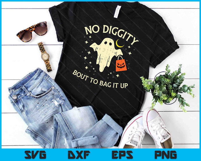 Halloween Ghost No Diggity Costume Boys Girls Kids Women Men SVG PNG Digital Cutting Files Halloween Ghost No Diggity Costume Boys Girls Kids Women Men SVG PNG Digital Cutting Files