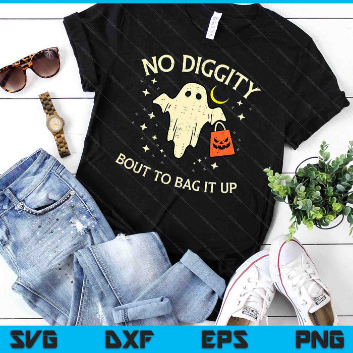 Halloween Ghost No Diggity Costume Boys Girls Kids Women Men SVG PNG Digital Cutting Files Halloween Ghost No Diggity Costume Boys Girls Kids Women Men SVG PNG Digital Cutting Files