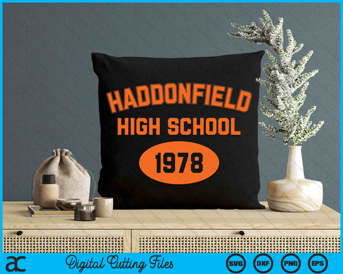 Halloween Haddonfield High School 1978 Retro SVG PNG Digital Cutting File Halloween Haddonfield High School 1978 Retro SVG PNG Digital Cutting File