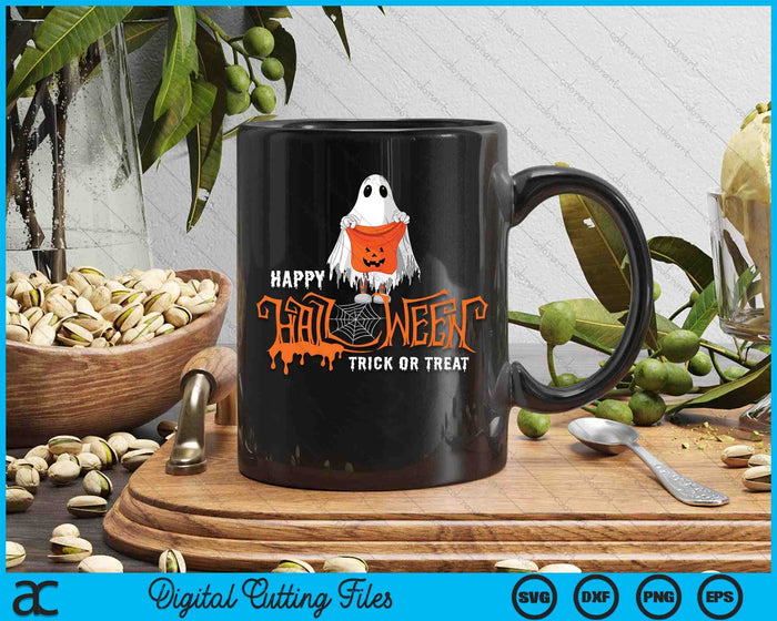 Halloween Happy Trick Or Treat SVG PNG Digital Cutting Files Halloween Happy Trick Or Treat SVG PNG Digital Cutting Files