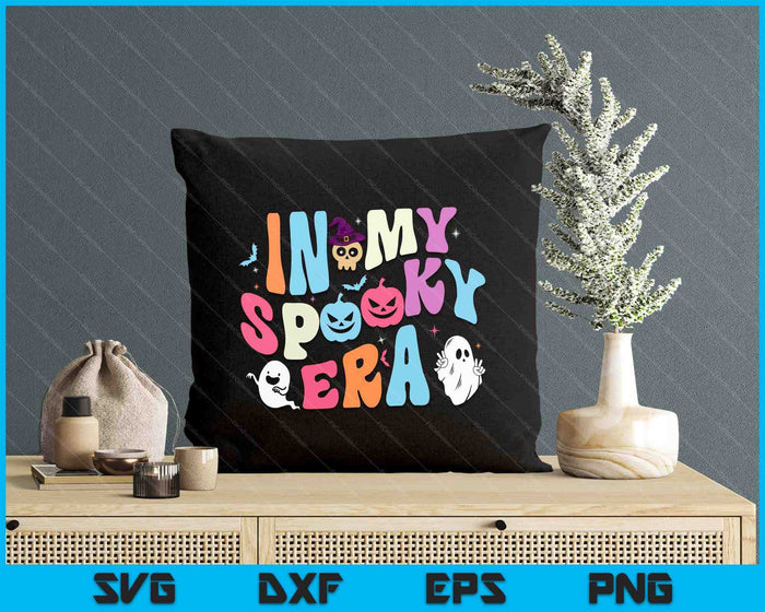 Halloween In My Spooky Era Halloween Ghost Groovy Halloween SVG PNG Digital Cutting Files Halloween In My Spooky Era Halloween Ghost Groovy Halloween SVG PNG Digital Cutting Files