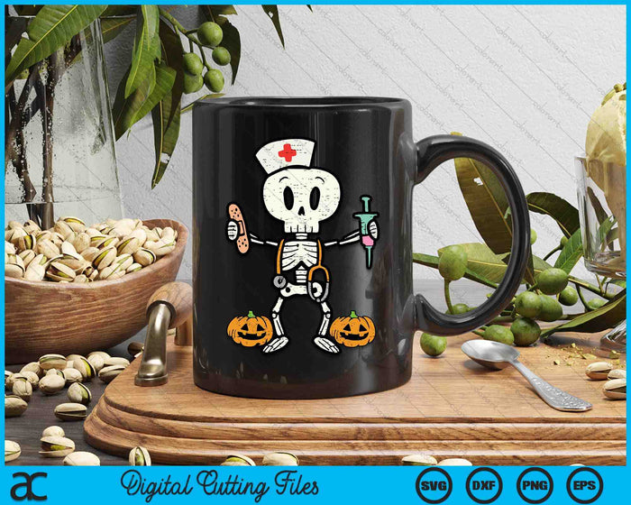 Halloween Nicu Nurse Skeleton Scrub Top Costume SVG PNG Digital Cutting File Halloween Nicu Nurse Skeleton Scrub Top Costume SVG PNG Digital Cutting File