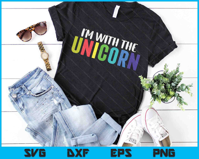 Halloween Parent Daughter Adult Costume I'm With The Unicorn SVG PNG Digital Cutting Files Halloween Parent Daughter Adult Costume I'm With The Unicorn SVG PNG Digital Cutting Files