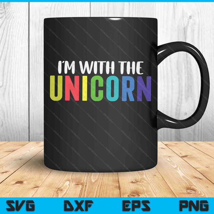 Halloween Parent Daughter Adult Costume I'm With The Unicorn SVG PNG Digital Cutting Files Halloween Parent Daughter Adult Costume I'm With The Unicorn SVG PNG Digital Cutting Files