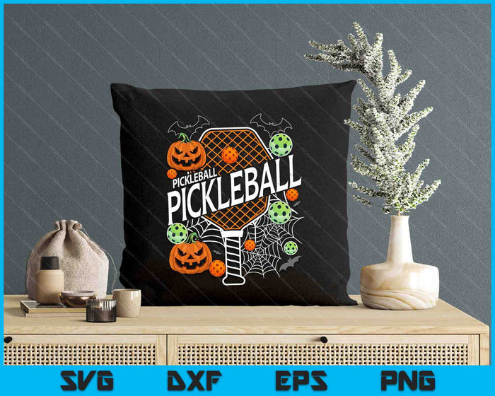Halloween Pickleball Spooky Halloween Vibes SVG PNG Digital Cutting Files Halloween Pickleball Spooky Halloween Vibes SVG PNG Digital Cutting Files