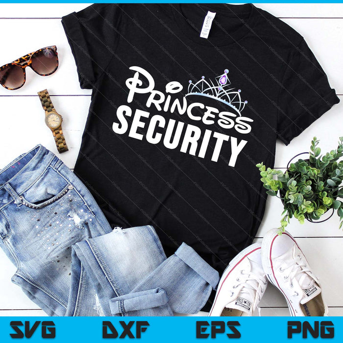 Halloween Princess Security SVG PNG Digital Printable Files Halloween Princess Security SVG PNG Digital Printable Files