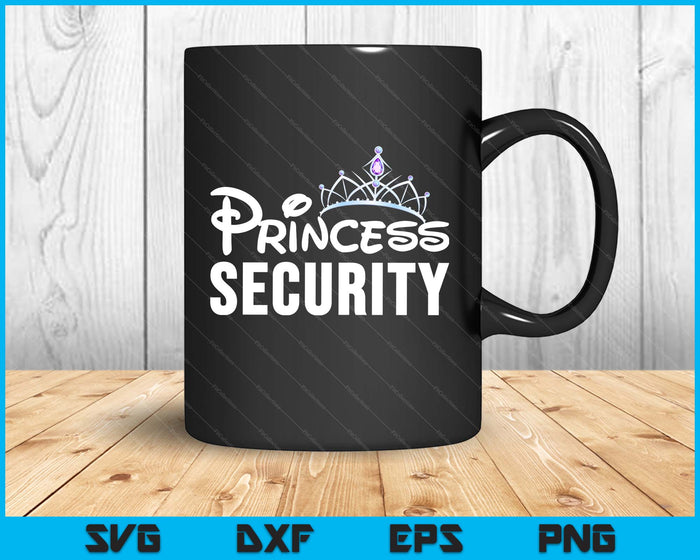 Halloween Princess Security SVG PNG Digital Printable Files Halloween Princess Security SVG PNG Digital Printable Files