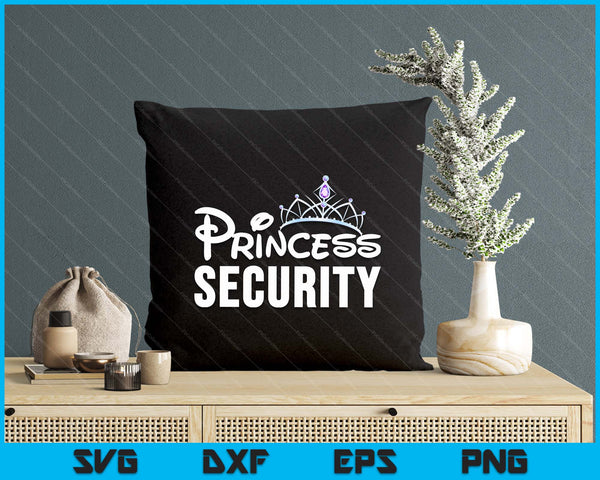 Halloween Princess Security SVG PNG Digital Printable Files