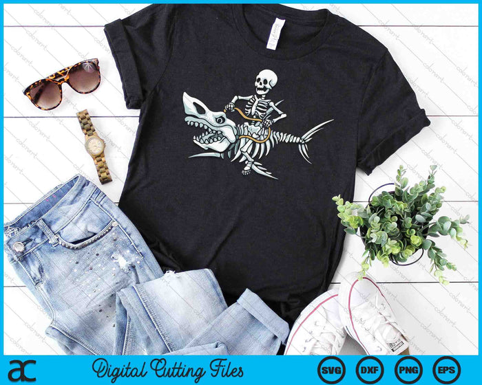 Halloween Shark Skeleton Funny SVG PNG Digital Cutting Files Halloween Shark Skeleton Funny SVG PNG Digital Cutting Files