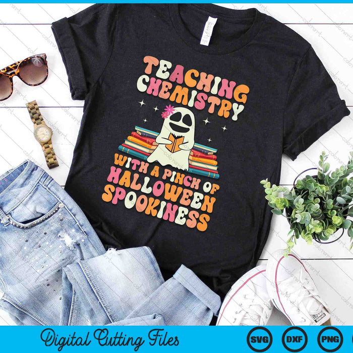 Halloween Spookiness Ghost Halloween Women Chemistry Teacher SVG PNG Digital Cutting File Halloween Spookiness Ghost Halloween Women Chemistry Teacher SVG PNG Digital Cutting File