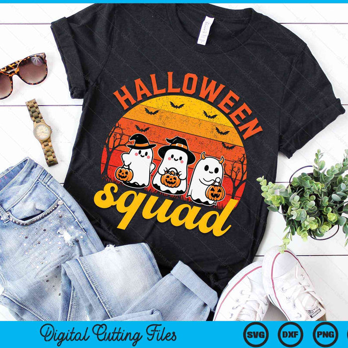 Halloween Squad Cute Costume Halloween SVG PNG Digital Cutting Files Halloween Squad Cute Costume Halloween SVG PNG Digital Cutting Files