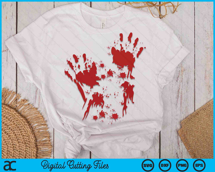Halloween Bloody Hands Blood Splash Costume Zombie SVG PNG Digital Cutting Files Halloween Bloody Hands Blood Splash Costume Zombie SVG PNG Digital Cutting Files