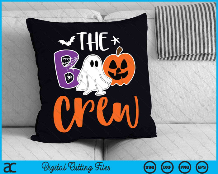 Halloween The Boo Crew Trick or Treating SVG PNG Digital Cutting Files Halloween The Boo Crew Trick or Treating SVG PNG Digital Cutting Files