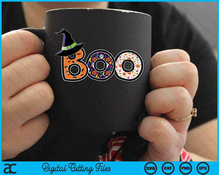Halloween Trick Treat Boo SVG PNG Digital Cutting Files Halloween Trick Treat Boo SVG PNG Digital Cutting Files