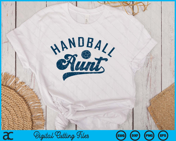 Handball Aunt SVG PNG Digital Printable Files