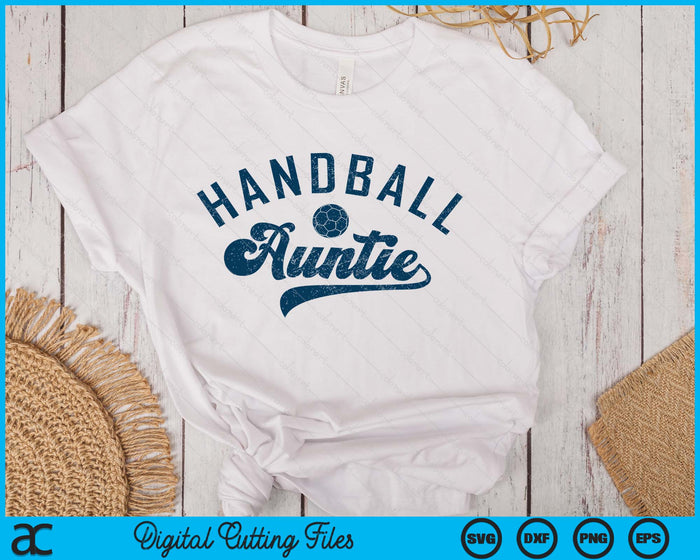 Handball Auntie Gifts SVG PNG Digital Printable Files Handball Auntie Gifts SVG PNG Digital Printable Files