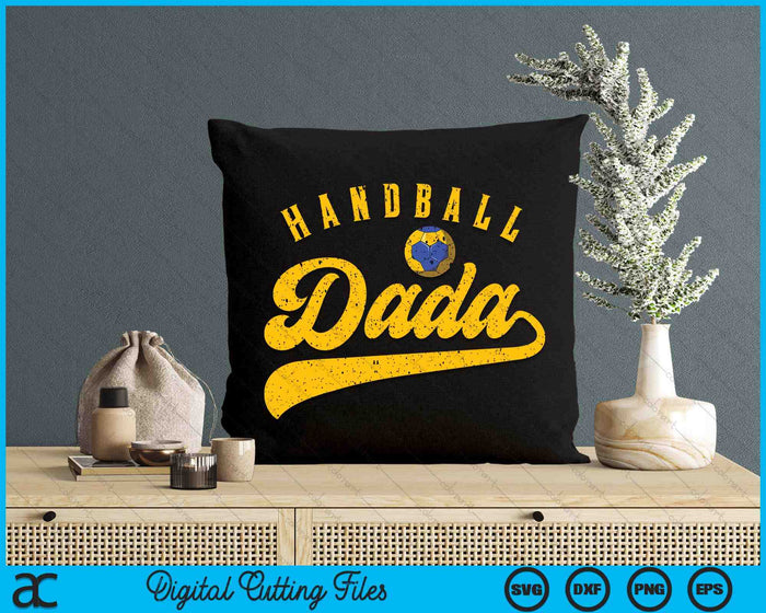Handball Dada SVG PNG Digital Cutting File Handball Dada SVG PNG Digital Cutting File