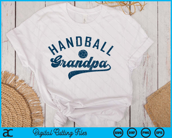 Handball Grandpa Gifts SVG PNG Digital Printable Files