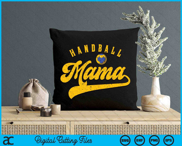 Handball Mama SVG PNG Digital Cutting File