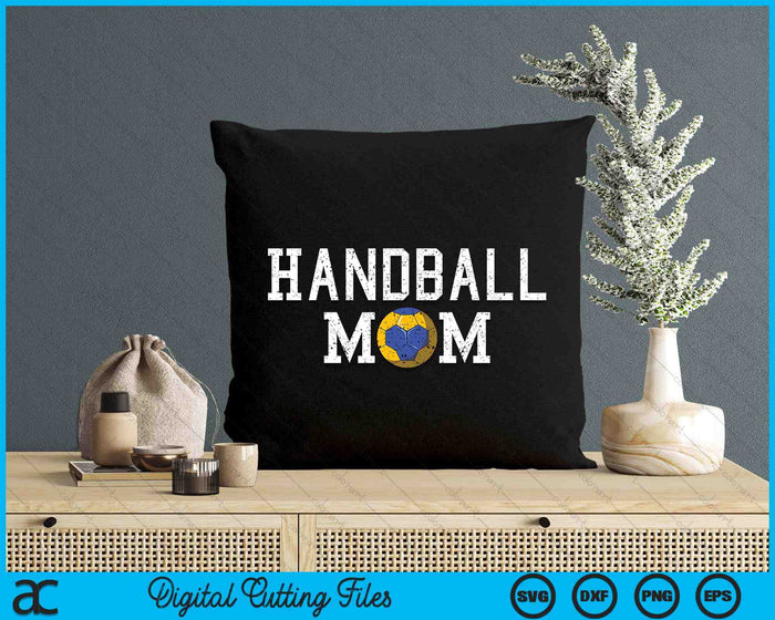 Handball Mama Clothing Retro Vintage Handball Mom SVG PNG Cutting Printable Files Handball Mama Clothing Retro Vintage Handball Mom SVG PNG Cutting Printable Files