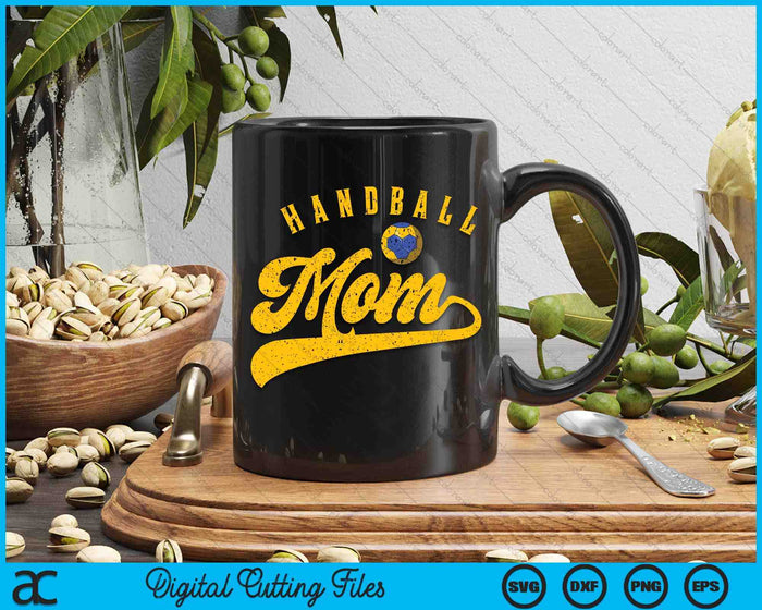 Handball Mom SVG PNG Digital Cutting File Handball Mom SVG PNG Digital Cutting File
