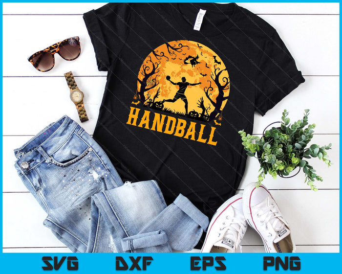 Handball Player Halloween Spooky Handball Lover Halloween SVG PNG Digital Cutting File Handball Player Halloween Spooky Handball Lover Halloween SVG PNG Digital Cutting File