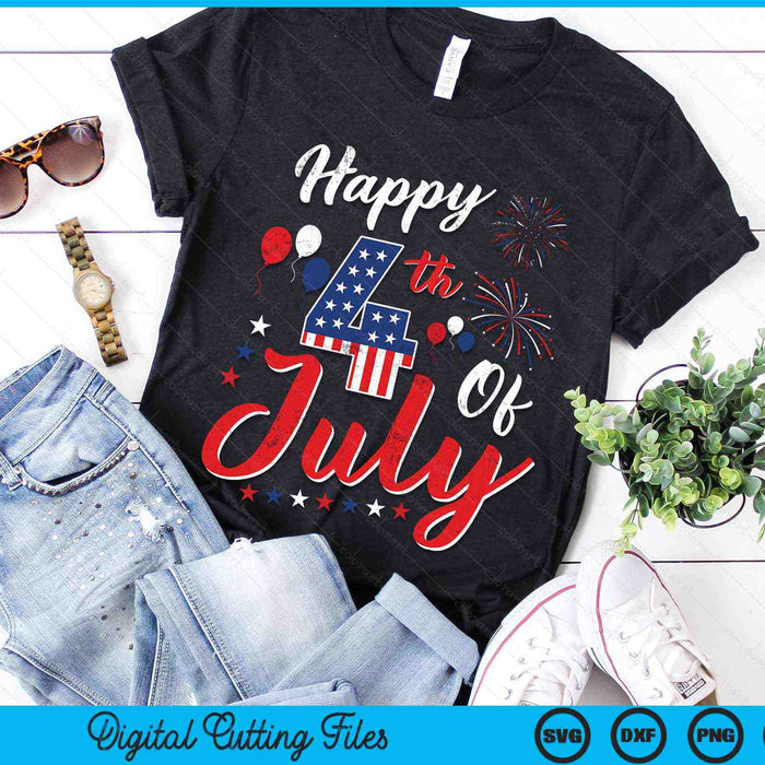 Happy 4 juli Cool Independence Day patriottische Amerikaanse SVG PNG digitale afdrukbare bestanden Happy 4 juli Cool Independence Day patriottische Amerikaanse SVG PNG digitale afdrukbare bestanden