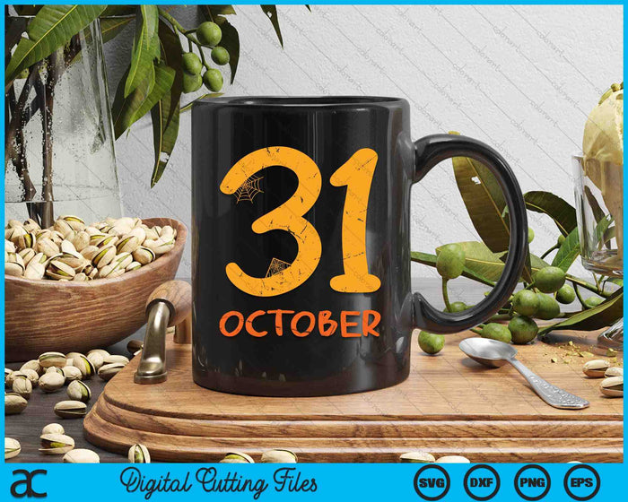 Happy Halloween 31st October Scary Halloween SVG PNG Digital Cutting File Happy Halloween 31st October Scary Halloween SVG PNG Digital Cutting File