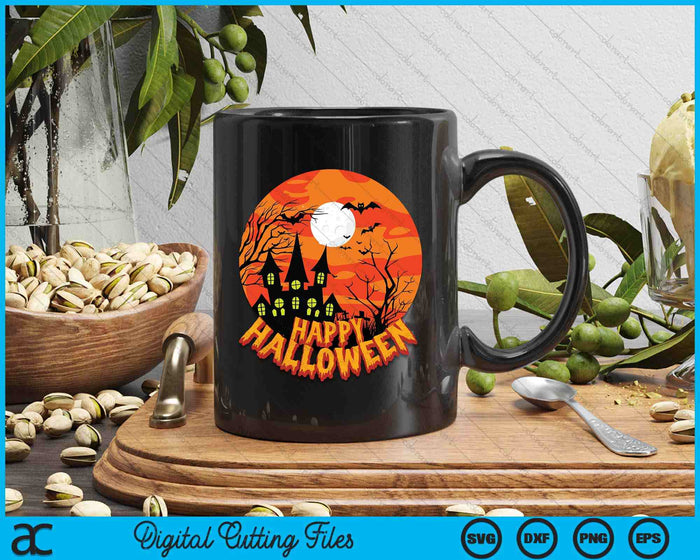 Happy Halloween Apparel SVG PNG Digital Cutting Files Happy Halloween Apparel SVG PNG Digital Cutting Files