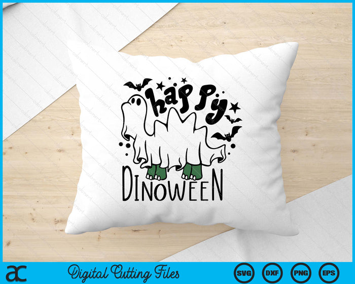 Happy Halloween Dinosaur Dinoween SVG PNG Digital Cutting Files Happy Halloween Dinosaur Dinoween SVG PNG Digital Cutting Files