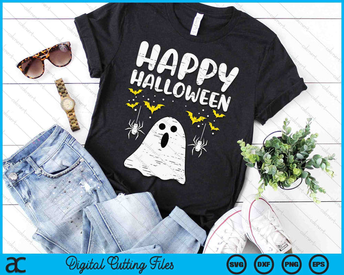 Happy Halloween Ghost Funny Halloween Costume SVG PNG Digital Cutting File Happy Halloween Ghost Funny Halloween Costume SVG PNG Digital Cutting File